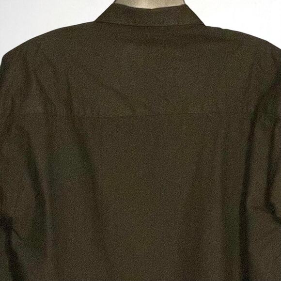 Vintage AMRI Women's Black Embellished Western Shirt Sz Medium Rhinestones Rodeo - Picture 8 of 9